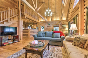 Superb Linville Mountain Cabin with Wraparound Decks